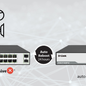 سوئیچ 26 پورت گیگابیتی و رکمونت دی لینک مدل DGS-F1026P-E