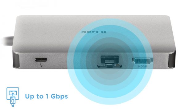 هاب 9 پورت USB-C دی لینک مدل DUB-M910