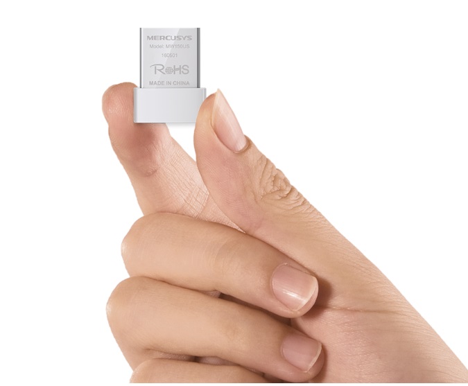 کارت شبکه USB بی‌ سیم 150Mbps مرکوسیس مدل MW150US