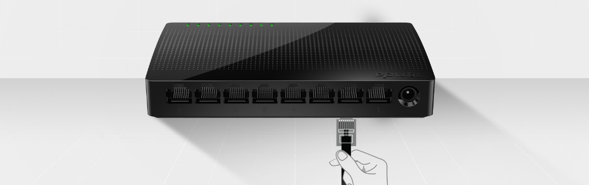 سوئیچ 8 پورت گیگابیتی و دسکتاپ تندا مدل SG108