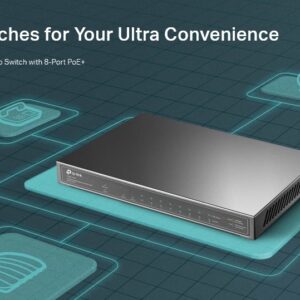 سوئیچ 10 پورت گیگابیتی و دسکتاپ تی پی لینک مدل TL-SG1210P