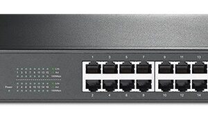 سوئیچ 16 پورت گیگابیتی و رکمونت تی پی لینک مدل TL-SG1016D